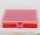 Sortierkasten unI 1 rot mit 8 festen Facheinteilungen 180x150x36mm