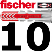 Fischer Duopower 10x50  -  50 Stück