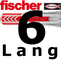 fischer Duopower 6x50 lang  -  10 Stück