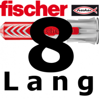 fischer Duopower 8x65 lang  -  10 Stück