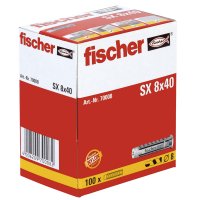 fischer Spreizd&uuml;bel SX 8 x 40