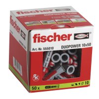 50 x fischer DuoPower 10 x 50