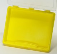 Sortierkasten unI 1 gelb ohne Facheinteilung 180x150x36mm